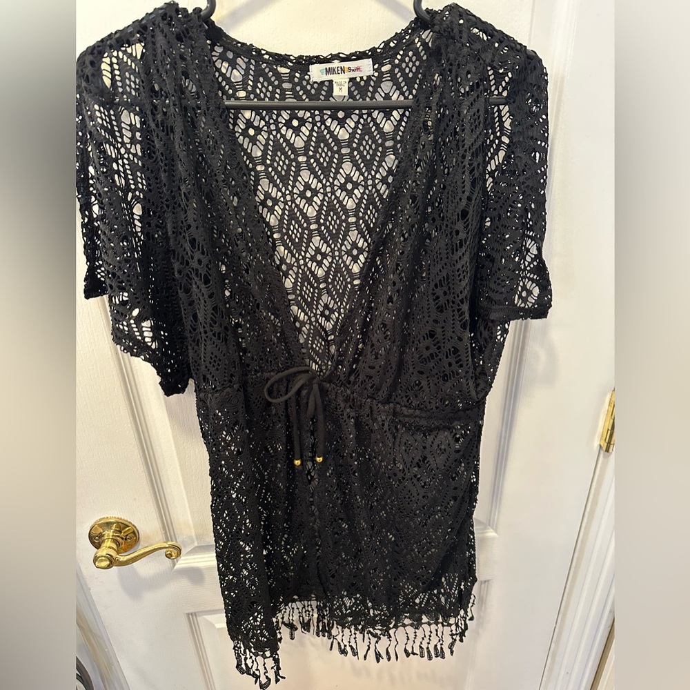 Miken crochet coverup sz med